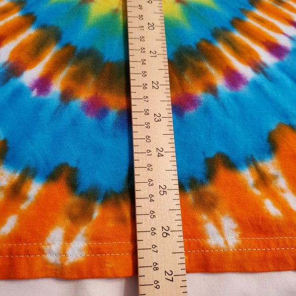 Tie Dye Boho Bohemia short sleeves unisex T-shirt size M. 100% cotton. - Picture 10 of 10